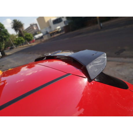 W176 Revo style carbon fiber roof spoiler