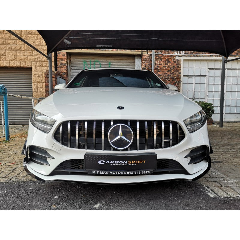 W177 18+ 7pcs front lip & canards