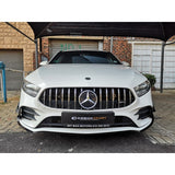 W177 18+ 7pcs front lip & canards