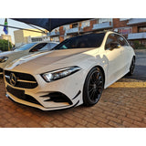 W177 18+ 7pcs front lip & canards