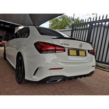 W177 18+ sedan boot spoiler