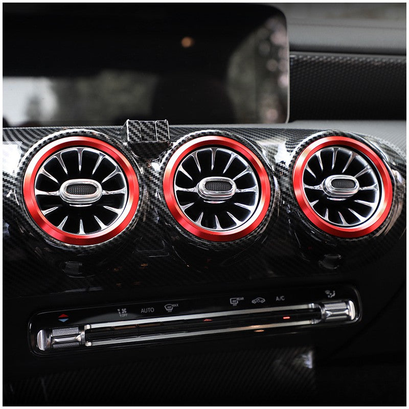 W177 Air vent ring (Red)
