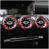 W177 Air vent ring (Red)