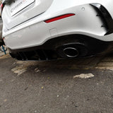W177 hatchback AMG A35 style rear diffuser w/tailpipe