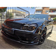 W203 C55 / W209 CLK55 GH-style carbon fiber front lip
