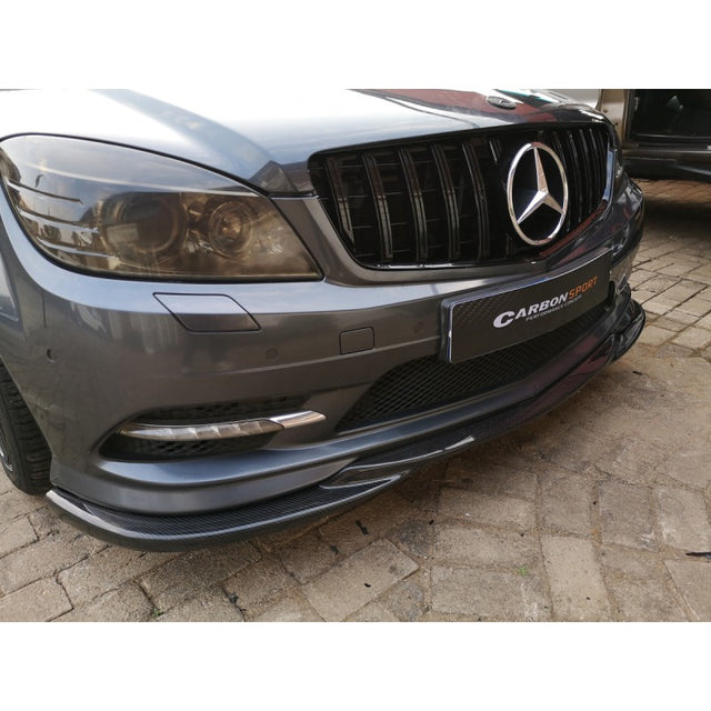 W204 08-11 AMG GH-Style carbon fiber front lip
