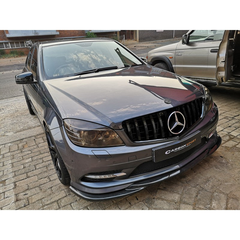 W204 08-11 AMG GH-Style carbon fiber front lip