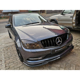 W204 08-11 AMG GH-Style carbon fiber front lip