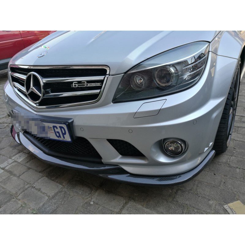 W204 08-11 C63 GH-style carbon fiber front lip