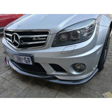 W204 08-11 C63 GH-style carbon fiber front lip