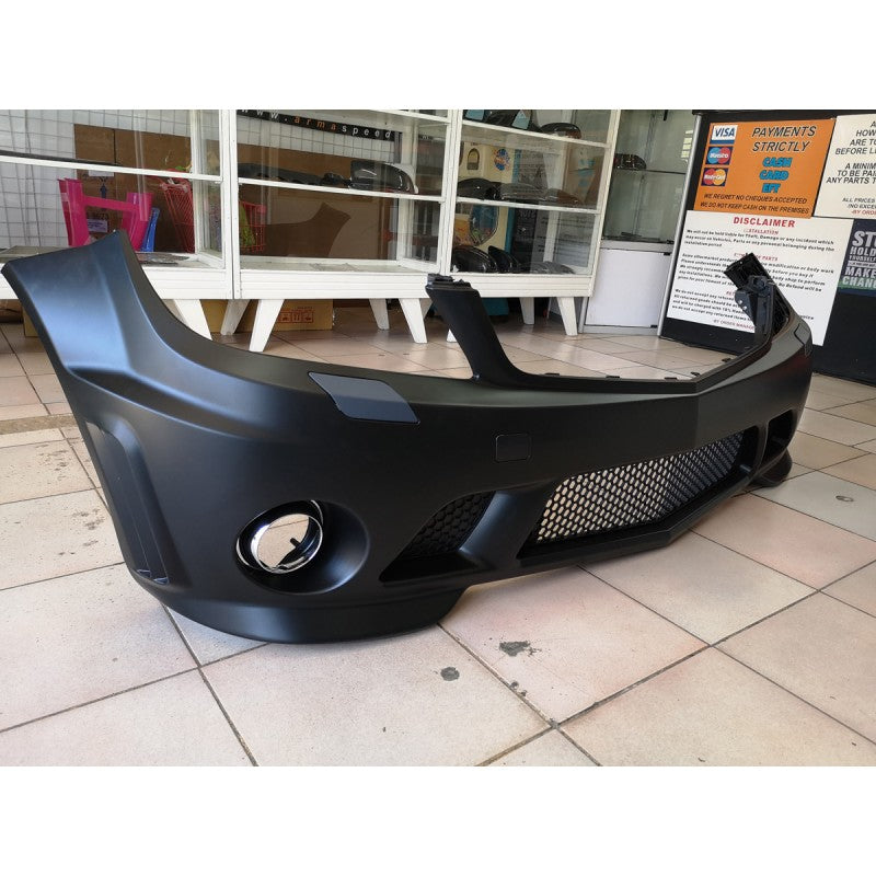 W204 08-11 C63 style front bumper to fit non c63