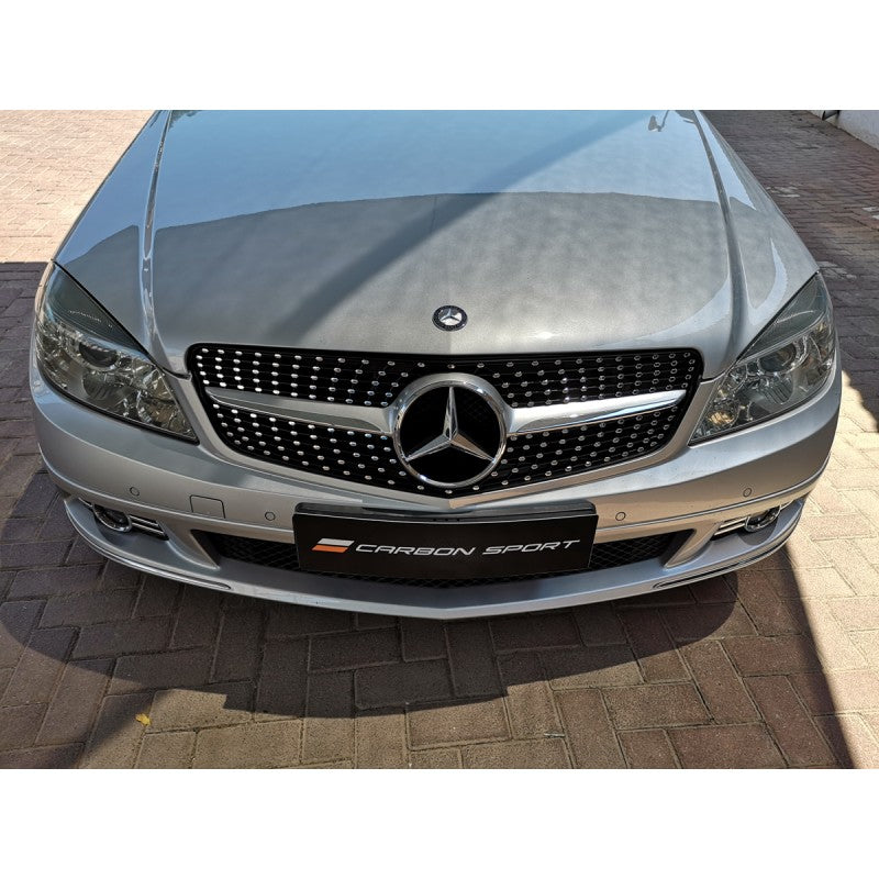 W204 08-15 diamond grille