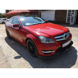 W204 12-15 AMG GH-style carbon fiber front lip