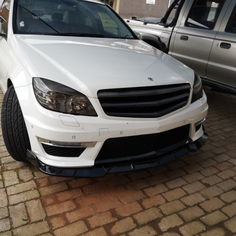 W204 12-15 C63 style bumper front lip