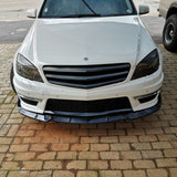 W204 12-15 C63 style bumper front lip