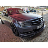 W204 12-15 non-AMG GH-style carbon fiber front lip