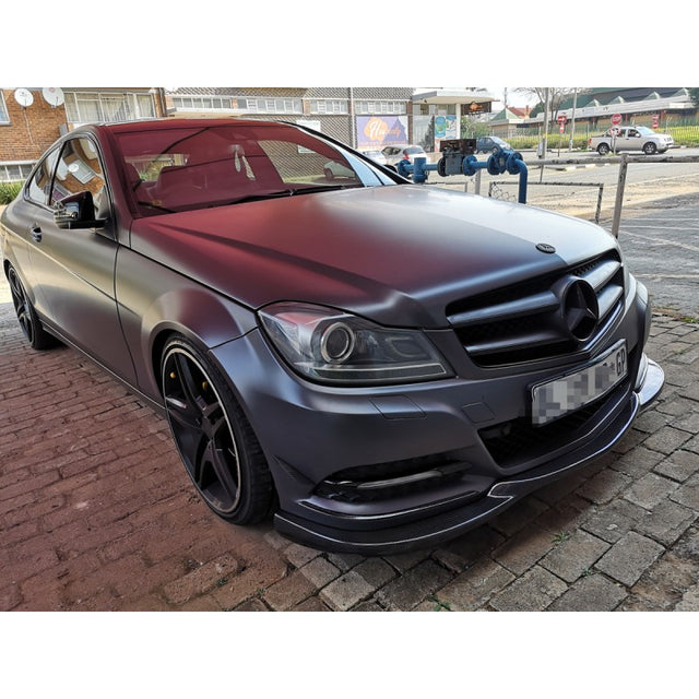 W204 12-15 non-AMG GH-style carbon fiber front lip