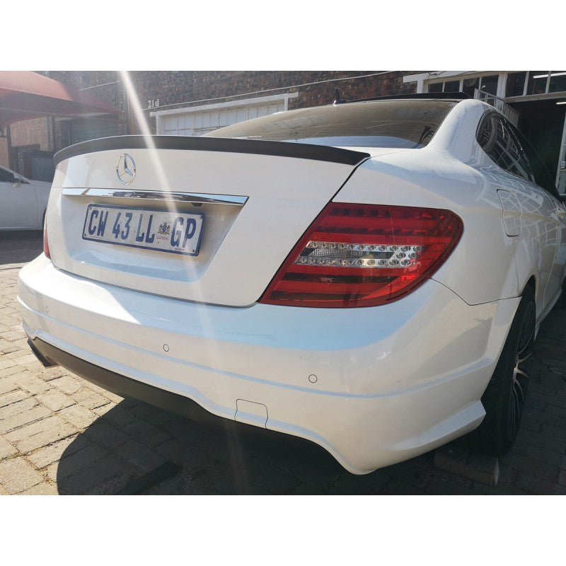 W204 2D AMG style boot spoiler (ABS)