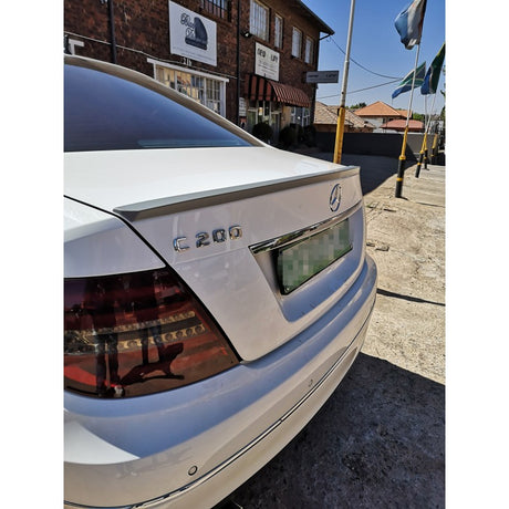 W204 4D C300 style boot spoiler (ABS)