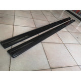 W204 C63 carbon fiber side skirts