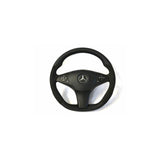 W204 AMG steering wheel suede alcanatara DIY kit - Blue