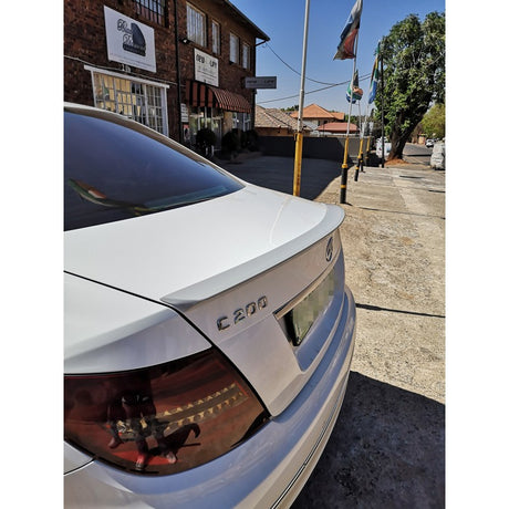 W204 4D AMG style boot spoiler (ABS)
