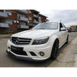 W204 C63 08-11 AK-style carbon fiber front lip