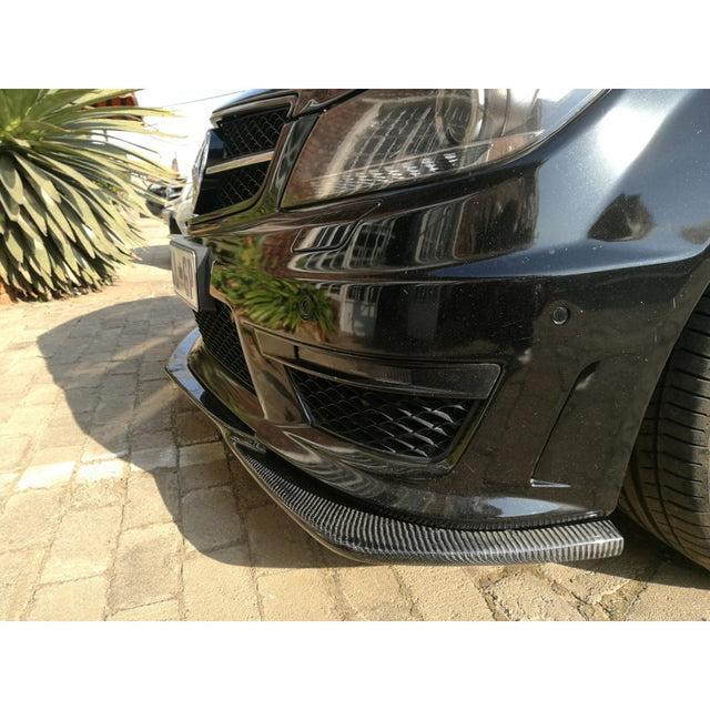 W204 C63 12-15 GH-style carbon fiber front lip