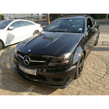 W204 C63 12-15 GH-style carbon fiber front lip