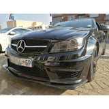 W204 C63 12-15 GH-style carbon fiber front lip