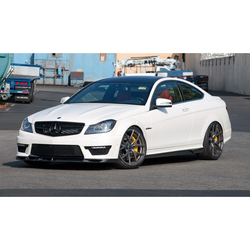 W204 C63 12-15 VRS-style carbon fiber front lip