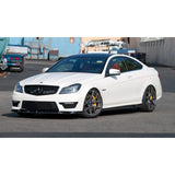 W204 C63 12-15 VRS-style carbon fiber front lip