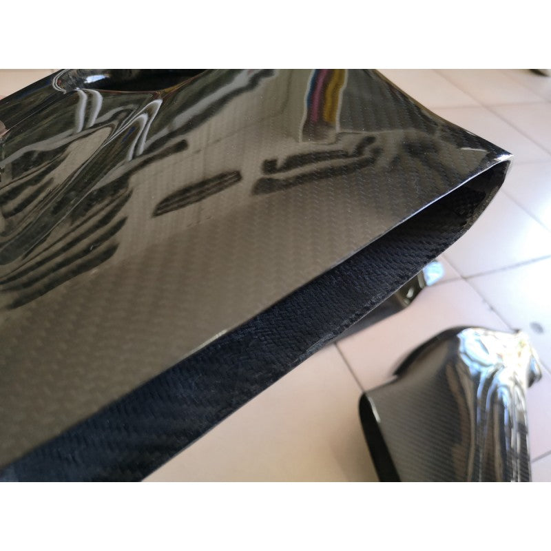 W204 C63 carbon fiber intake covers