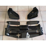W204 C63 carbon fiber intake covers