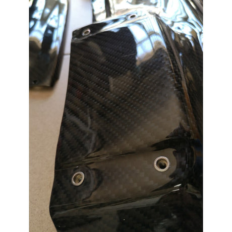 W204 C63 carbon fiber intake covers