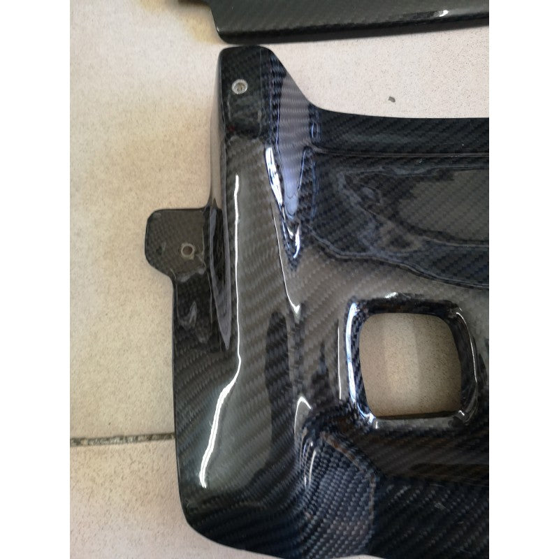 W204 C63 carbon fiber intake covers