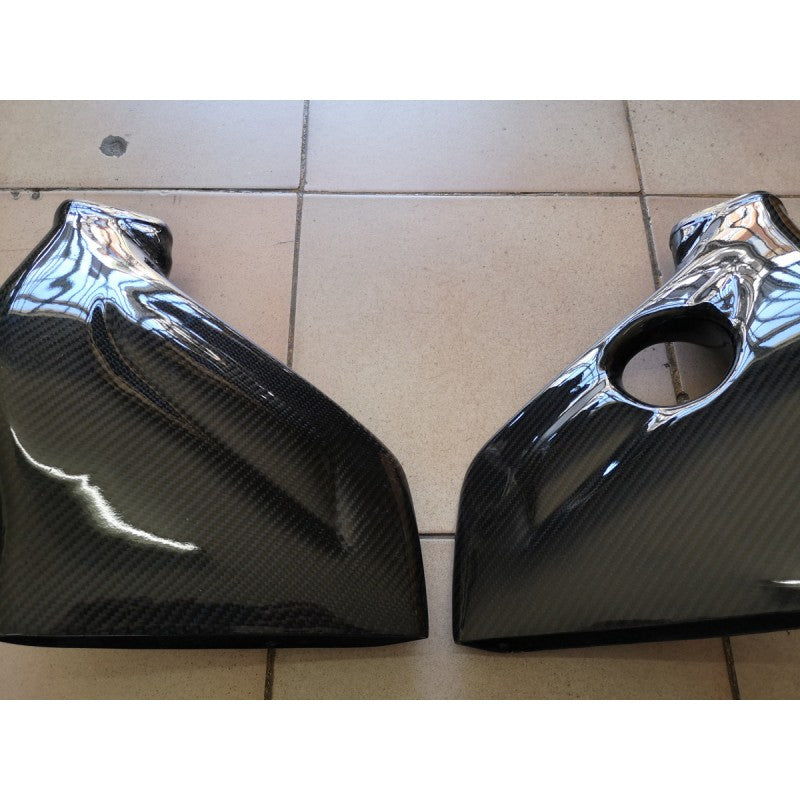 W204 C63 carbon fiber intake covers