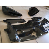 W204 C63 carbon fiber intake covers