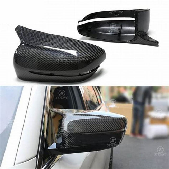 W204 carbon fiber mirror cover