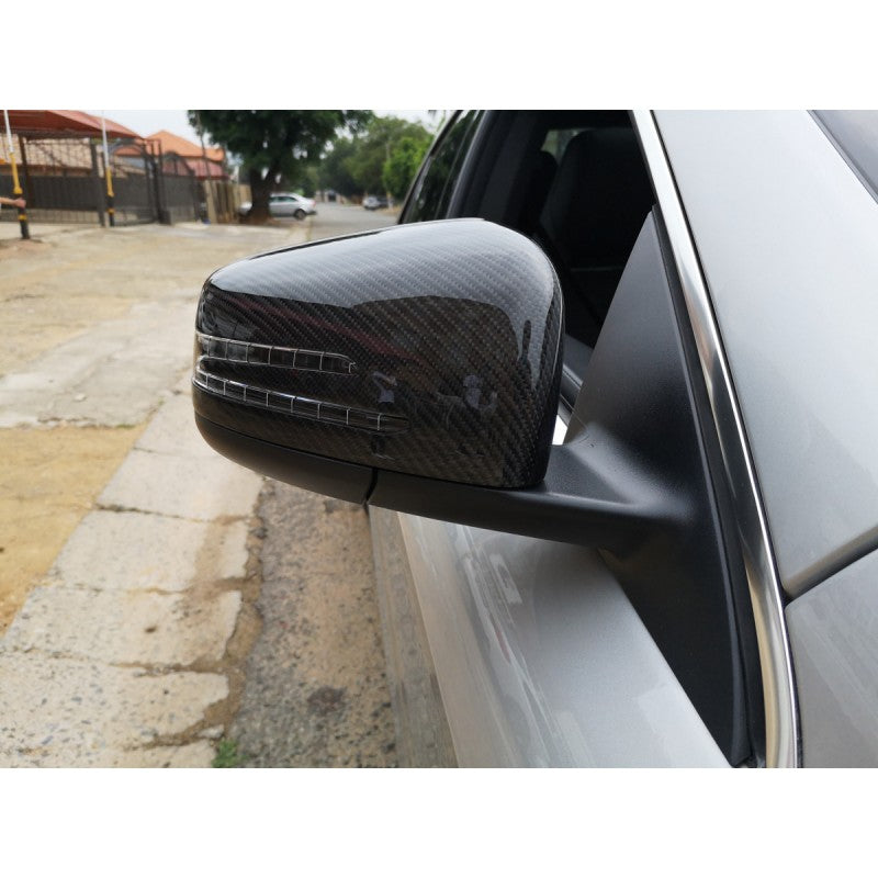 W204 W211 W176 W117 Carbon fiber replacement mirror cover