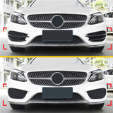 W205 15-18 AMG 4pcs front bumper canards