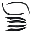 W205 19-21 6pcs front bumper canards