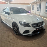 W205 19+ AMG B-style 3pcs front lip