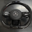 W205 19+ OHC LED carbon fiber steering wheel w/airbag