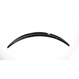 W205 2D AMG style gloss black boot spoiler 