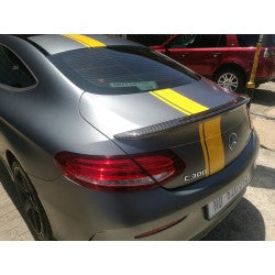 W205 2D AMG-STYLE CARBON FIBER BOOT SPOILER
