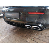 W205 2D AMG style rear diffuser w/tailpipe
