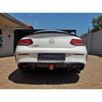 W205 2D AMG B-style rear diffuser w/tailpipe
