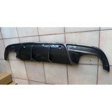 W205 4D AMG B-style carbon fiber rear diffuser