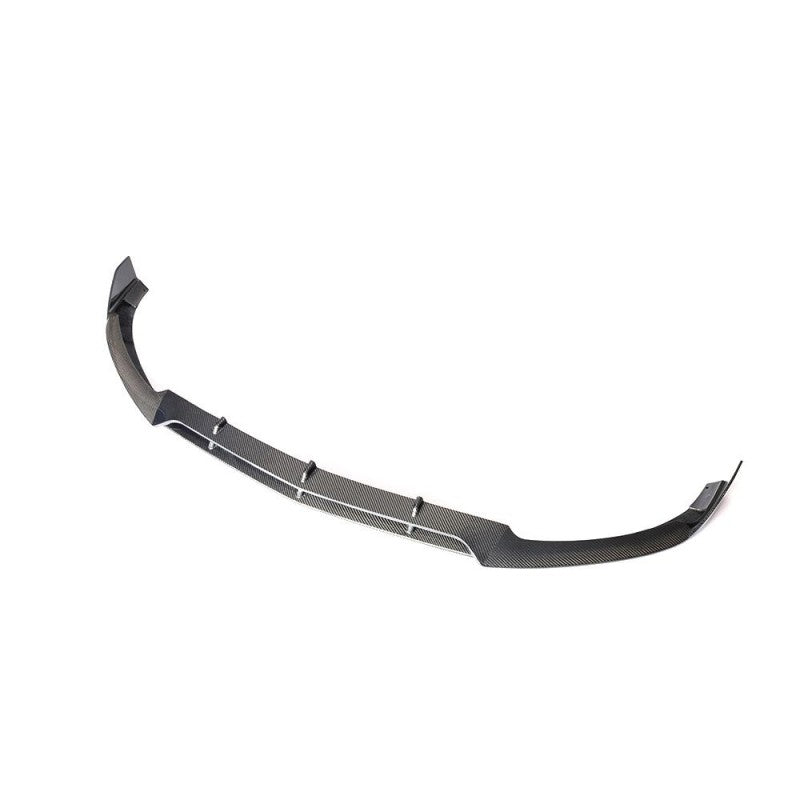 W205 C63 4D B-style carbon fiber front lip